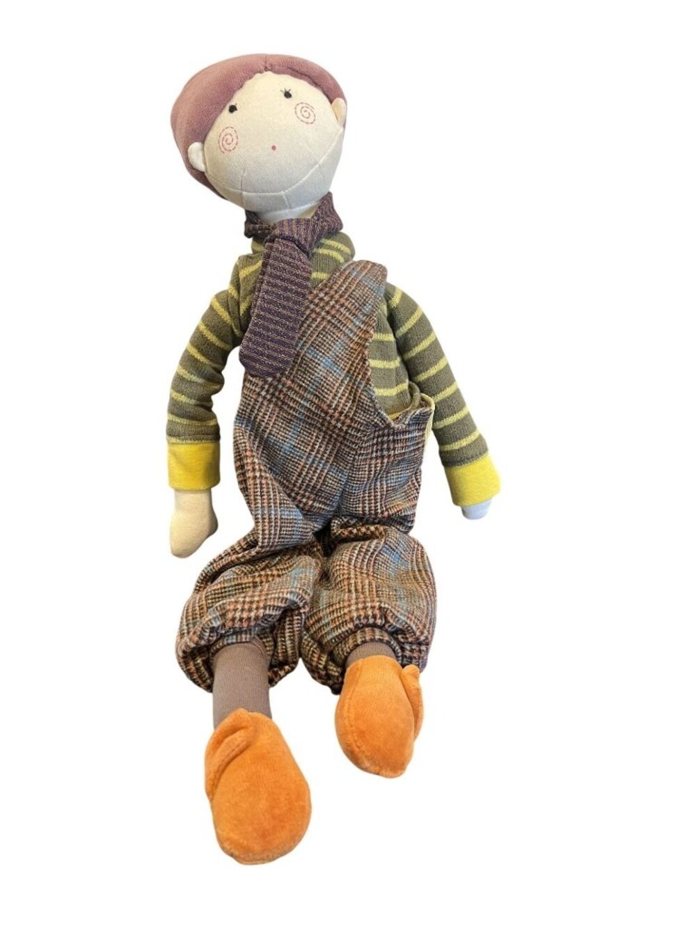 Vintage Monsieur Marcel Moulin Roty Doll French Designed Rare Find